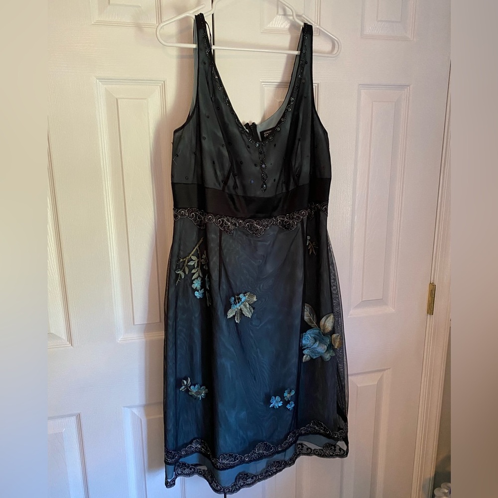 Adrianna Papell beaded dress